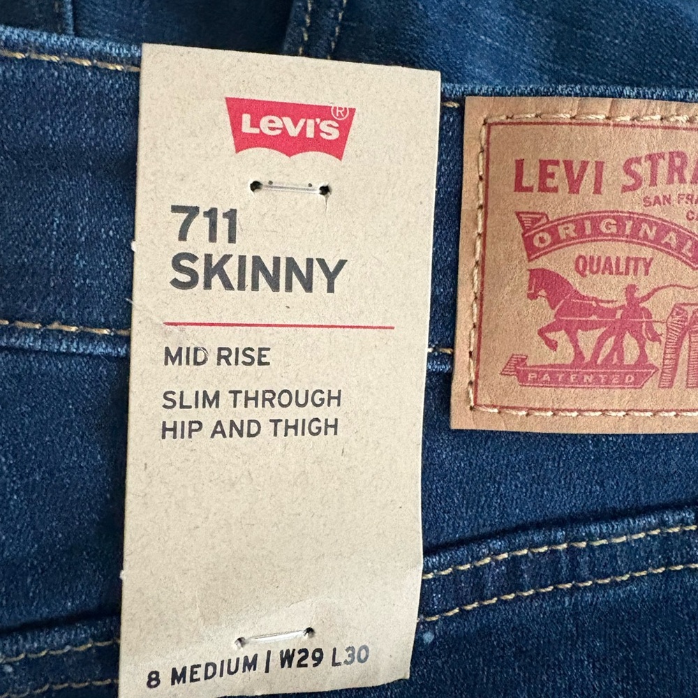 Levi's 711 Skinny Jeans - Indigo